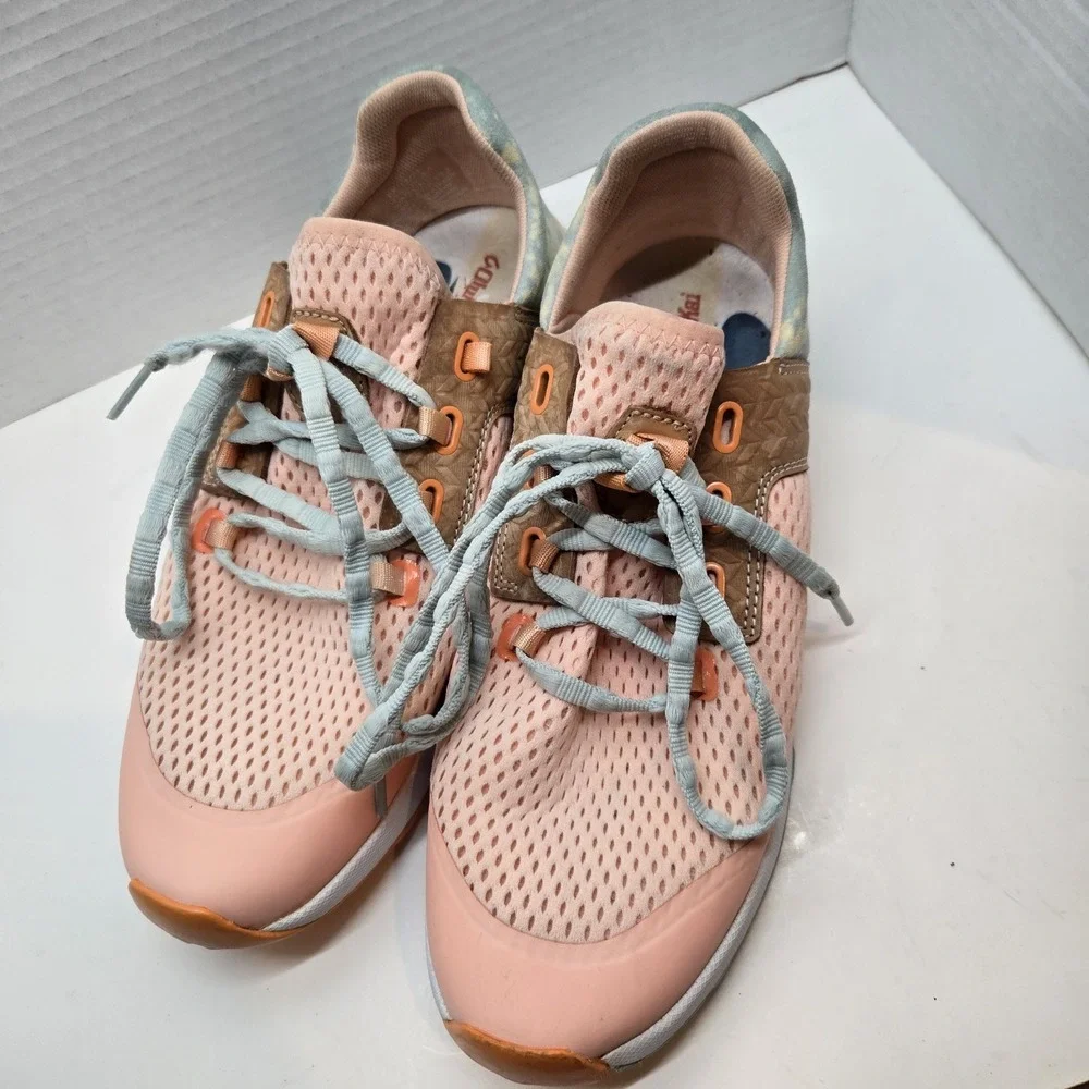 Olukai Wailuku Womens 9.5 Peach Swell Sneaker Shoes 20478-PCAA Excellent HTF - Picture 9 of 10
